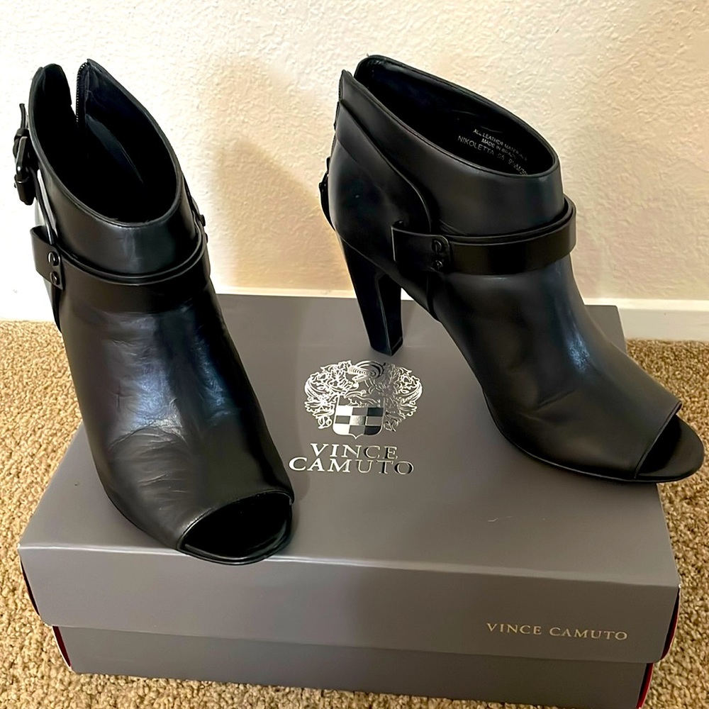 Vince Camuto open toe high heel